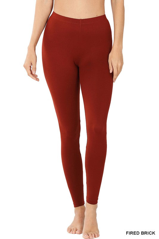 PREMIUM MICROFIBER FULL LENGTH LEGGINGS