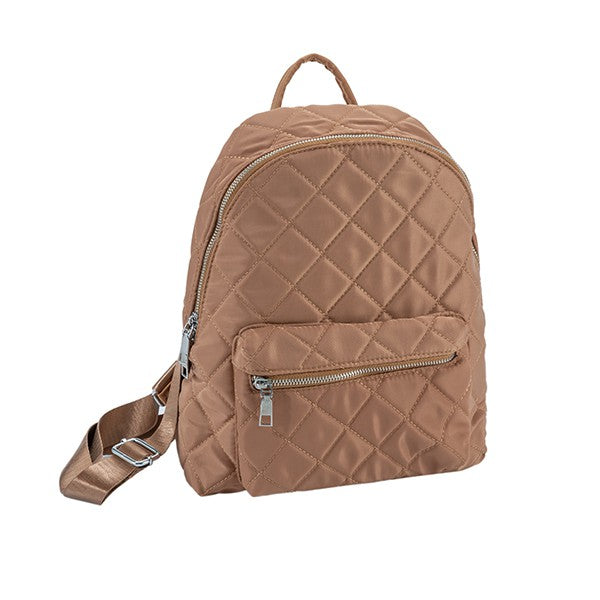 NYLON QUILTED FASHION BACKPACK