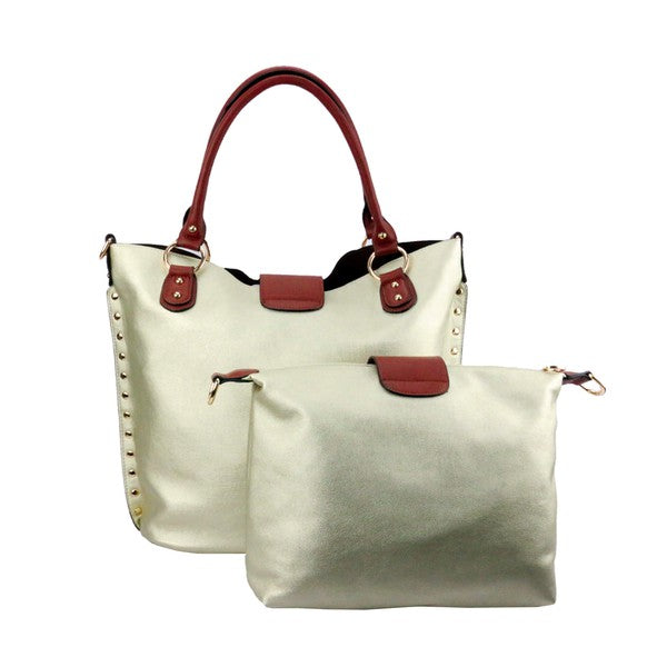 Slouchy Tote with Pouch