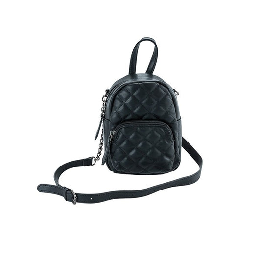 TRENDY QUILTED CORSSBODY SATCHLE BAG