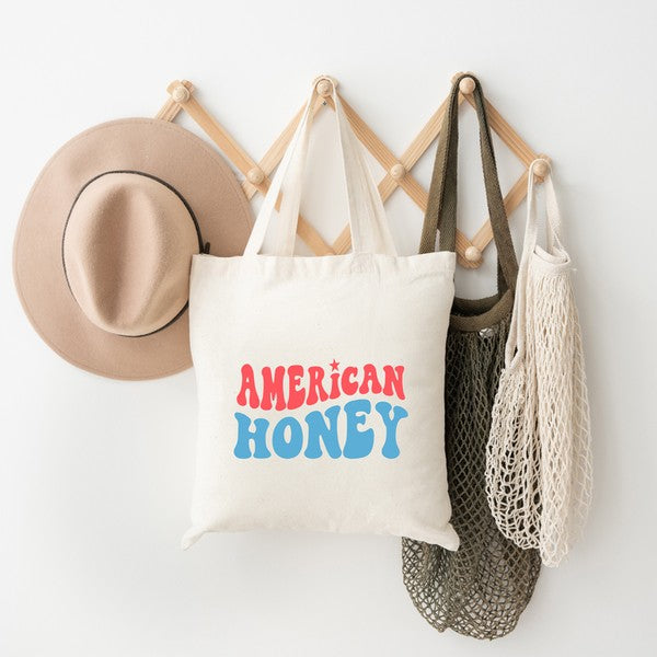 American Honey Wavy Tote