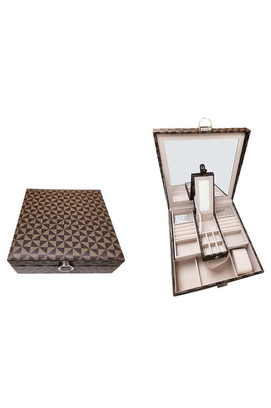 Monogram Jewelry Travel Case